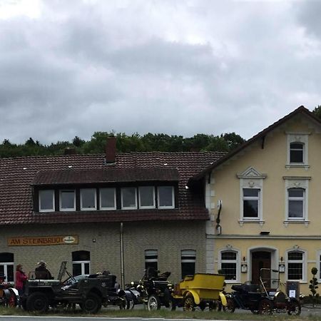 Pension Am Steinbruch Hilter Exterior foto